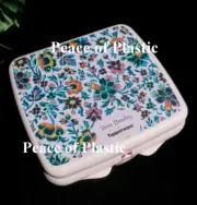 Tupperware New Pink & Flowers Vera Bradley Sandwich Keeper Box~