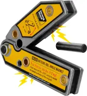 Adjustable Angle Magnetic Square, Angle 30°-270°, Inside/Outside Magnets, Angle