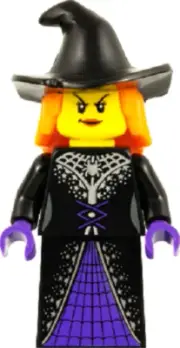 LEGO® Holiday & Event: Halloween WITCH - BLACK FLOPPY HAT Minifig hol301 **NEW**
