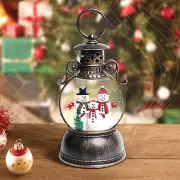 Christmas Snow Globes, Christmas Snow Lantern with 8 Songs, 6H Timer Battery ...