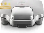 GR6250 Big Fill Toastie Maker - 2 Sandwich Toaster, Non-Stick Plates, Silver