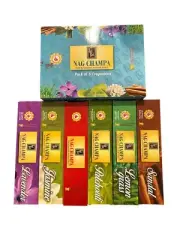 ZED BLACK NAG CHAMPA ASSORTED PACK OF 6 FRAGRANCES #12
