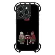iPhone 16 Pro Ultra Bounce Case MagSafe Compatible Bear's Coffee Valentines