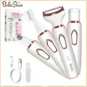 4 In 1 Electric Lady Shaver Body Hair Removal Epilator Painless Trimmer Razor