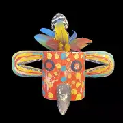 Small Hopi Folk Art Mask by Gregory Lomayesva