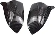 Replacement Covers Car Side Door Rearview Side Mirror Cover Cap For G01 G02 G05 X5 G06 X6 G07 X7 M Style Parts Styling (Color : Carbon pattern)