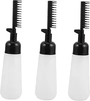 PACKOVE Root Comb Applicator Bottle for Hair Oil Ergonomic Design Durable Easy Press Operation for Home Barber Treatments