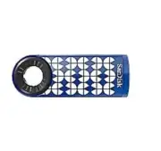 SanDisk Flash Drive Cruzer Dial USB 2.0, Mini Geo Blue, 16Gb - New