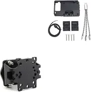 Motorcycle Navigation Bracket Motorcycle Phone Wireless and USB Charging Navigation Plate Bracket Holder for Aprilia for Tuareg 660 2022 Phone Mount (Color : USB and Stand)