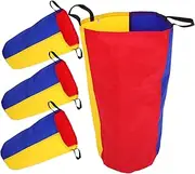 4Pcs Potato Sack Race Bags Outdoor Game Props for Boys for Birthday Parties Picnics and Family Activities Lightweight Design Fun Lawn Game