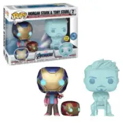 Funko POP! Marvel: Avengers Endgame - Morgan Stark & Tony Stark (GiTD)(Pop In a