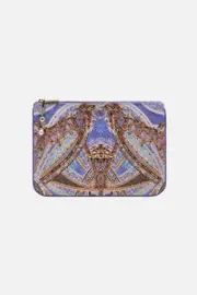 SMALL CANVAS CLUTCH GILDED PLEASURES