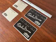 Charles Eames Lounge Chair 670 - 671 years 1980's, for Vitra Decal set (4)