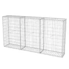 vidaXL Gabion Basket Galvanised Steel 200x30x100 cm 2BB