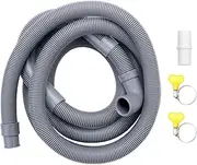 Gyorwst Washing Machine Hose Drain Hose Washing Machine 2.5M Drain Hose Extension for Washing Machines Dishwashers Dryers