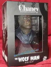 Trick or Treat Studios Wolfman Lon Chaney Mini Bust Universal Movie Monsters NEW