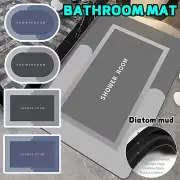 Diatom Mud Mat Non-Slip Super Absorbent bathroom mat Bath Mat Quick-Drying AU