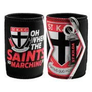 St Kilda Saints Stubby Holder with Opener