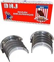 DNJ MB706 Main Bearings for 1990-2006 / Saab, Subaru / 9-2X, Forester, Impreza, Legacy / 1.8L, 2.0L, 2.2L, 2.5L / DOHC, SOHC / H4 / 16V /EJ205, EJ222, EJ223, EJ22E, EJ22EZ, EJ253, EJ255, EJ25D