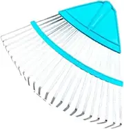 Garden Rake Head Only Leaf Rake Head Agriculture Replacement Tines Rake for Cleaning Debris Picking Leaves Garbage Weeding