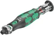 Wera 8009 Zyklop Pocket Set 1 SAE 3/8 Dr Ratchet w/ 1/4 Internal Hex 05004282001