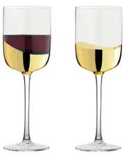 Anton Studio Designs Set of 2 Wave Wine Glasses
