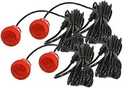 Car Parking Assist Systems Car Reversing Radar Sensor 4 Pieces 22 Mm Car Parking Reversing Radar Sensor PDC Parking Radar Sensor(Gray)