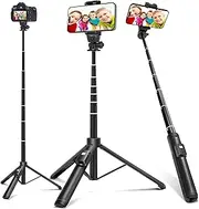 Selfie Stick, 40 inch Extendable Selfie Stick with Bluetooth,Phone Tripod with Wireless Remote Shutter Compatible with iPhone Xs Max Xr 8 7 6 6s Plus, Android, Samsung Galaxy,Gopro and More