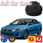 Spandex Car Cover for Mitsubishi Softline Black Washable NON SCRATCH (for: Mitsubishi)
