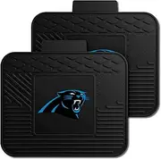 FANMATS NFL Carolina Panthers Vinyl 2-Pack Utility Mats