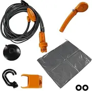[HDVCRNBAVW] 12V Caravan Accessories RV Camper Outdoor Shower Set Handheld Portable Washer Car Water Gun Pump Travel Pet Dog Take Shower Set RV Parts and Accessories