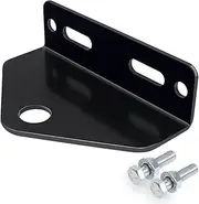 EilxMag Universal Trailer Hitch for Zero Turn Mower - 3/4 inch Hole Trailer Hitch Mount - 3/16 Inch Thick and Heavy Duty Steel with Installation Hardware (Black)