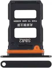 Cell Phone Replacement Parts for Xiaomi Mix Fold 3 SIM Card Tray + SIM Card Tray (Black) Phone Accessories