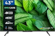 SKYWORTH G3F 43" - 4K LED Eye Care TV with MEMC, HDR 10, HLG, AI Engine, DBX-tv Audio, Low Blue Light,Text Scaling, Bluetooth Hearing Aid Mode, Voice Control, Smart Features,Energy-Saving Modes