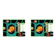 2x Djeco Learning About Animals Scratch Cards/Boards 21x28cm Kids/Children 18m+