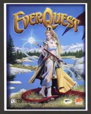 Everquest (The Original) PC Game 1998 Big Box Promo Ad Wall Art Print Poster