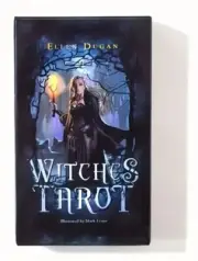 Tarot Card Deck by Ellen Dugan Witches with Illustrated Guidebook