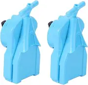 FOYTOKI 2pcs Gyro Burst Launcher for String Launcher Random Desktop Accessory for Competitive Play and Skill Development Random Color