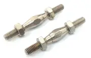 06048 1/10 Scale RC Steel Track Rods Pulling Steering Arm Center 38mm M4 4mm