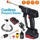 Cordless Electric High Pressure Water Spray Car Gun Portable Washer Cleaner Yard