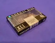 1 NEW MAXELL XLI 46 Min TYPE I BLANK CASSETTE TAPE (1) (SEALED)