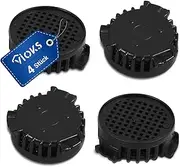 VIOKS Fridge Filter Activated Carbon Filter 45 mm Diameter 4 x Replacement for Liebhеrr Fresh Air Filter 9096342 9882471 Freshair Activated Carbon Filter Liebherr & Spare Parts Fridge Liebherr
