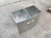 Aluminium Flat Plate Twin Gas Bottle Holder 400 x 215 x 380mm, For D-Size Bottle