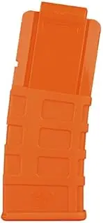 WORKER 12-Dart Magpul Style Tactical Magazine for Nerf N-Strike Elite and Nerf Modify Toy (Orange)