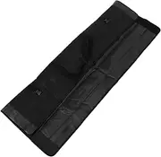 WESIEVYA Fishing Rod Storage Bag Fishing Sleeves Tackle Storage Bags Folding Case Black Oxford Cloth