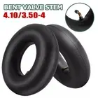 UP4pc 4.10/3.50-4 Inner Tube Tyre Tire Bent Valve Trolley Cart Dolly Wheelbarrow