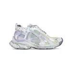 [Balenciaga] Balenciaga-White Leather Runner Sneakers-Donna 39 IT