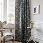 Vintage Tassel Curtains For Living Room Window Curtain Treatment Drapes Bedroom