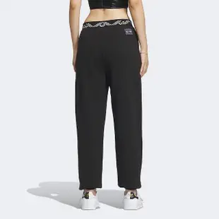 【adidas 愛迪達】Og Track Pant Cny 女款 黑色 聯名 棉褲 縮口 休閒 長褲 IX4239