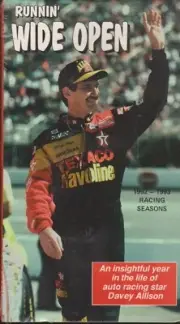 "RUNNIN' WIDE OPEN: DAVEY ALLISON" BRAND NEW SEALED VHS TAPE 1993
